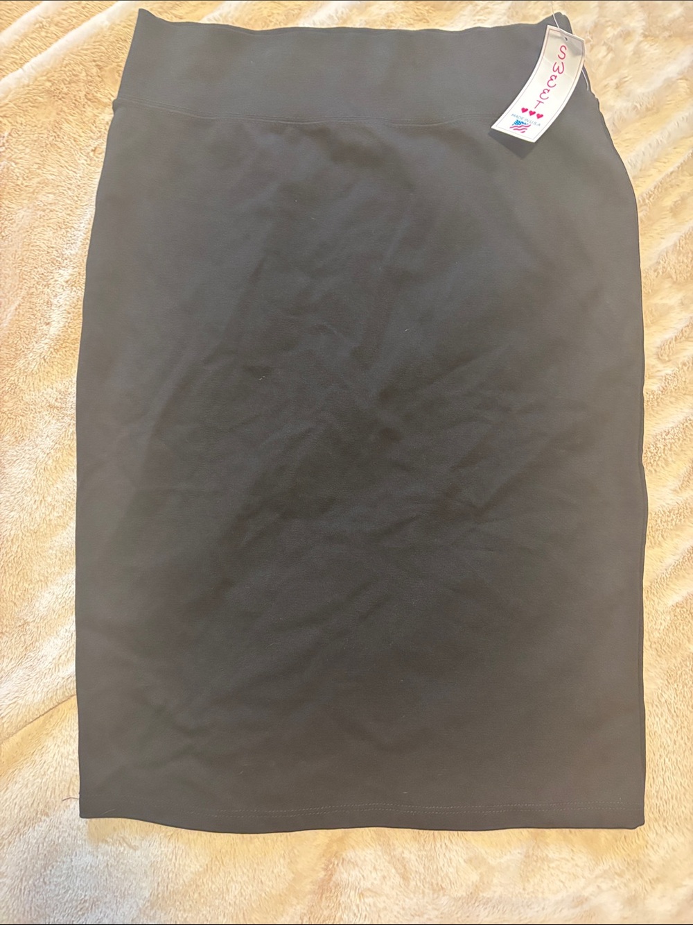 Classic Black Pencil Skirt - Sweetheart Label